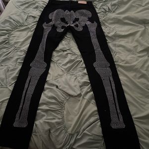 Mnml rhinestone jeans